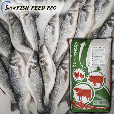 Комбікорм для промислової риби Шенкон тонучий гранула купить в Україні