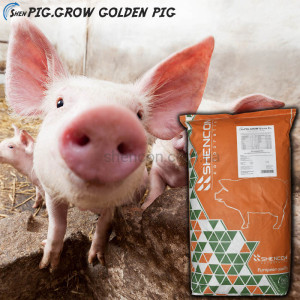Білковий вітамінно-мінеральний концентрат ShenPig Grow Golden Pig 15% , 2,5-4 місяців, свиньи от 35 до 70 кг, СП 38%