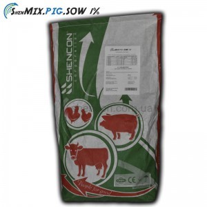 Вітамінно-мінеральний концентрат ShenMIX Pig Sow 1% премікс для супоросних та лактуючих свиноматок